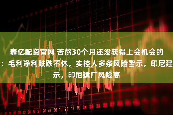 鑫亿配资官网 苦熬30个月还没获得上会机会的阳光焦化：毛利净利跌跌不休，实控人多条风险警示，印尼建厂风险高