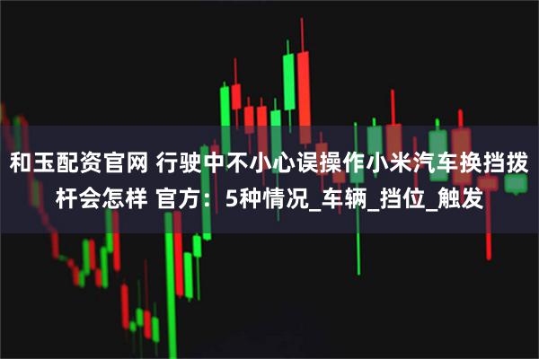 和玉配资官网 行驶中不小心误操作小米汽车换挡拨杆会怎样 官方：5种情况_车辆_挡位_触发