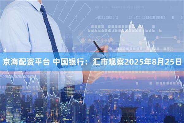 京海配资平台 中国银行：汇市观察2025年8月25日